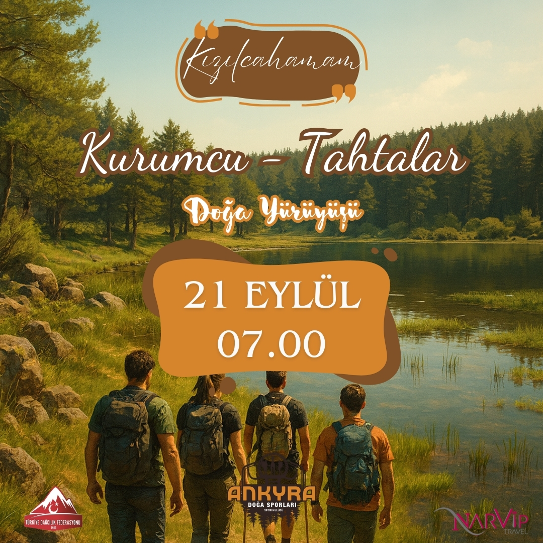 Kızılcahamam Kurumcu - Tahtalar Kanyonu Doğa Yürüyüşü